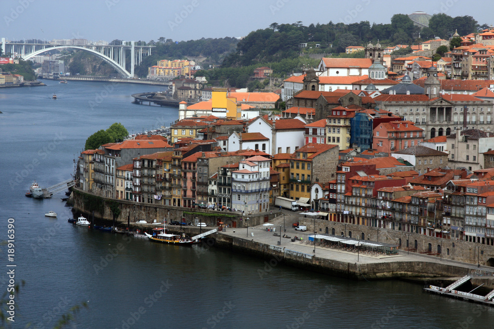 Downtown area of Porto