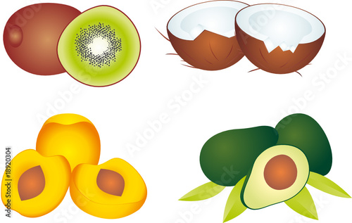 Fruits vector