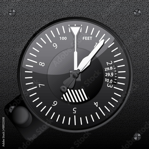 Altimetro avion