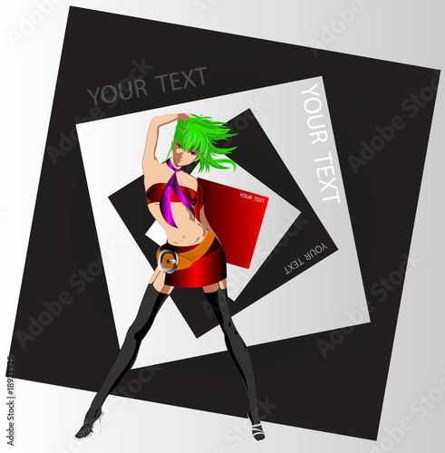 Party background. Template flyer for party