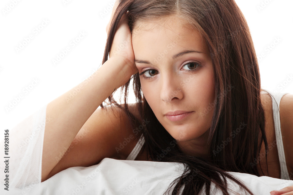 Sensual young woman Sensual young woman