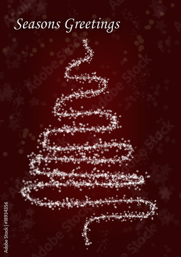 Red seasons greetings