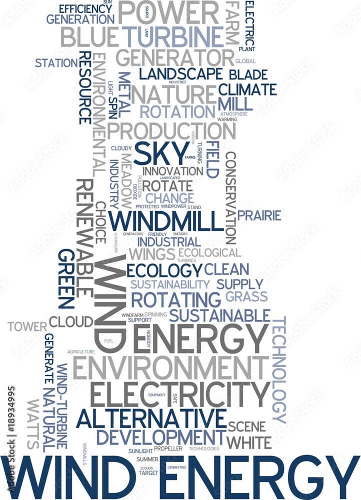 Fototapeta premium Wind Energy (XtravaganT Abstract Design)