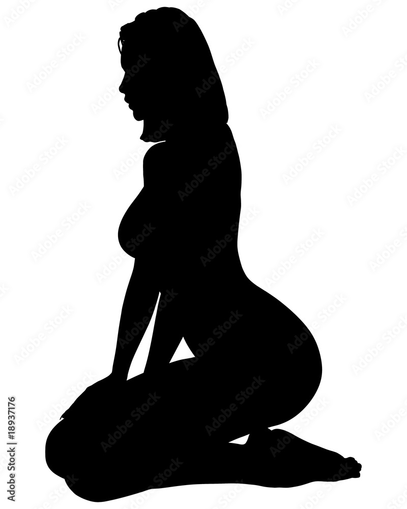 Sexy Woman Silhouette 01