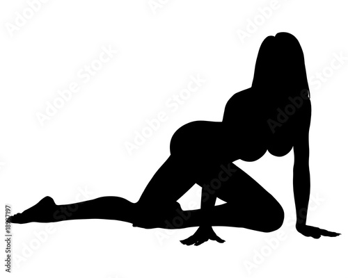 Sexy Woman Silhouette 02
