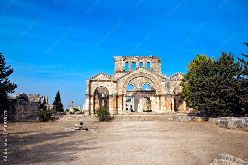 Syria - Church of St. Simeon - Qal'a Sim'an