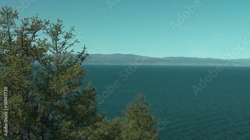 Olkhon island on Baikal lake. Cape 