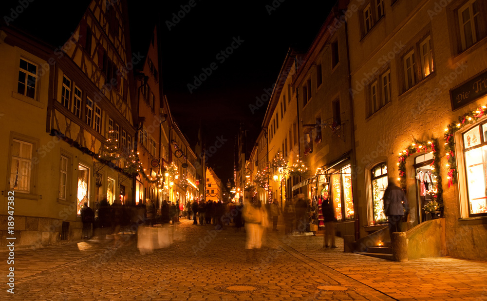 Weihnachtsmarkt in Rothenburg