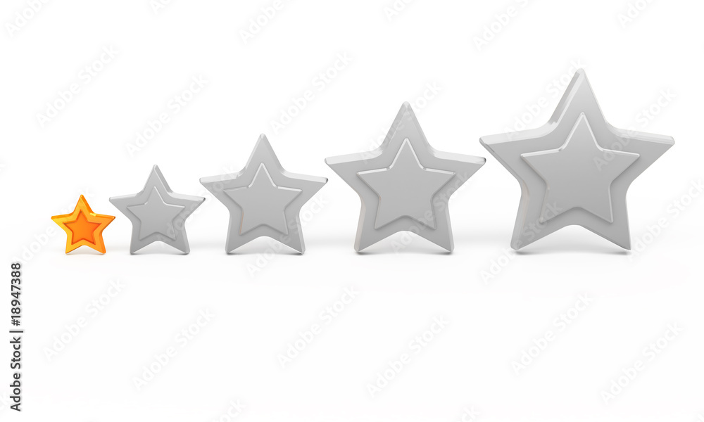 One gold star for ranking One gold star for ranking