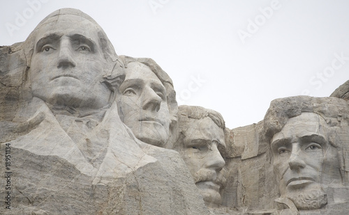 Four of the nation's best presidents look disgusted with today's politics from their view from Mount Rushmore