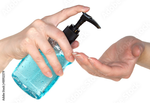 Moisturizing Hand Sanitizer from a Pump photo