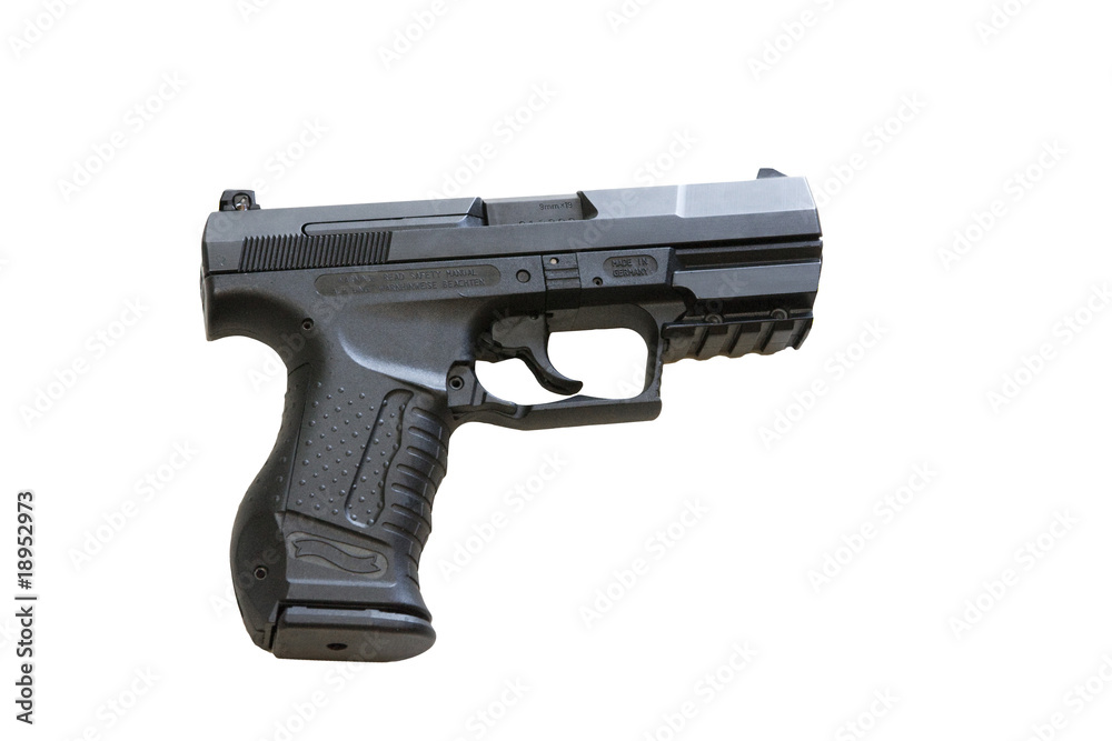 The Walther P99 is a semi-automatic pistol developed by the Germ The Walther P99 is a semi-automatic pistol developed by the Germ