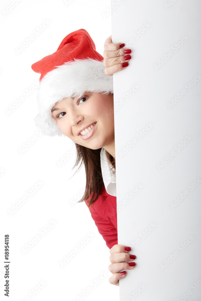 Beautiful christmas woman Beautiful christmas woman