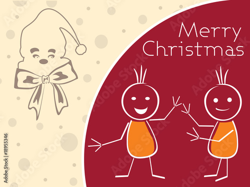 beautiful composition for merry christmas