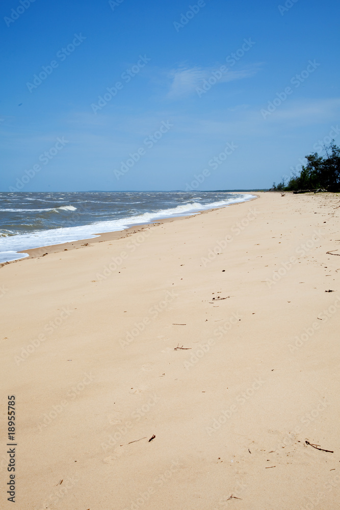 Empty beach