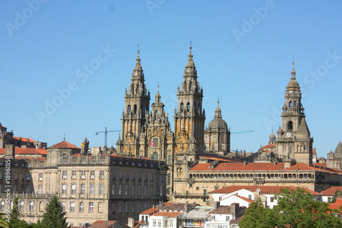 Fotomurale Panoramic Santiago de Compostela, Spain