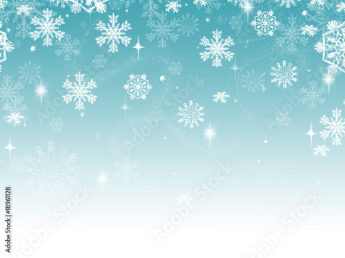 sfondo stelle e neve