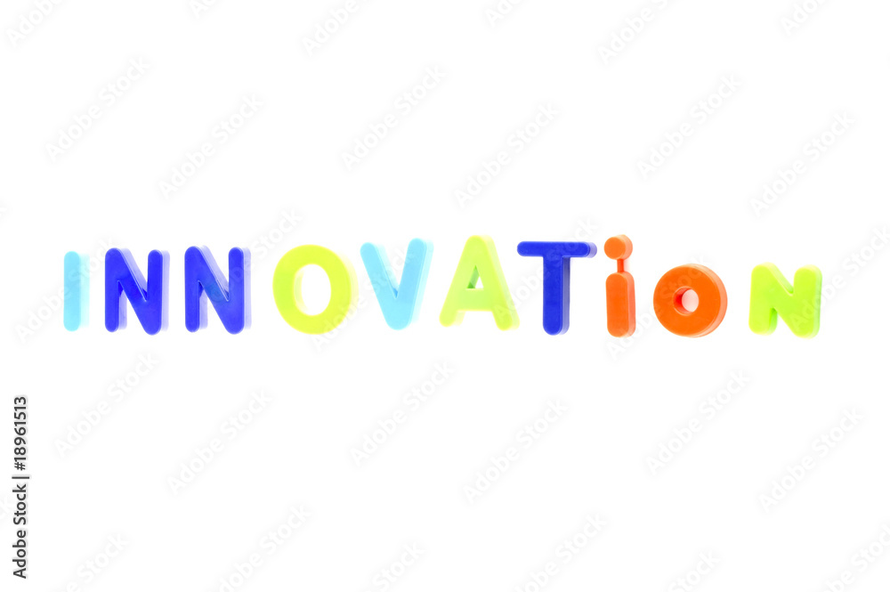 Word Innovation From Plastic Toys Letters Word Innovation From Plastic Toys Letters