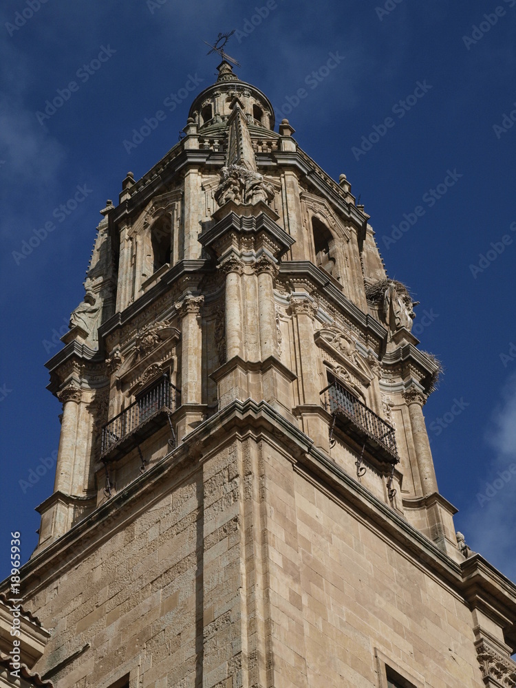 Torre de la Iglesia de la Clerecía en Salamanca