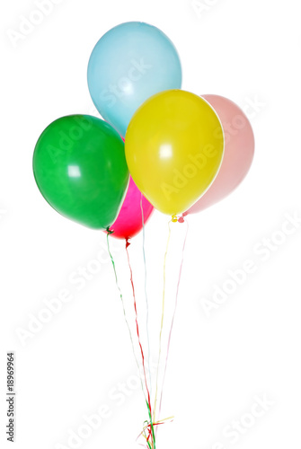 colorful party ballons