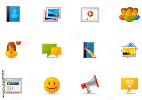 Pixio set #7 - Social Media & Social Networking