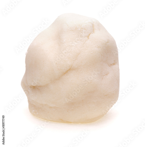 lump of salted dough for modeling