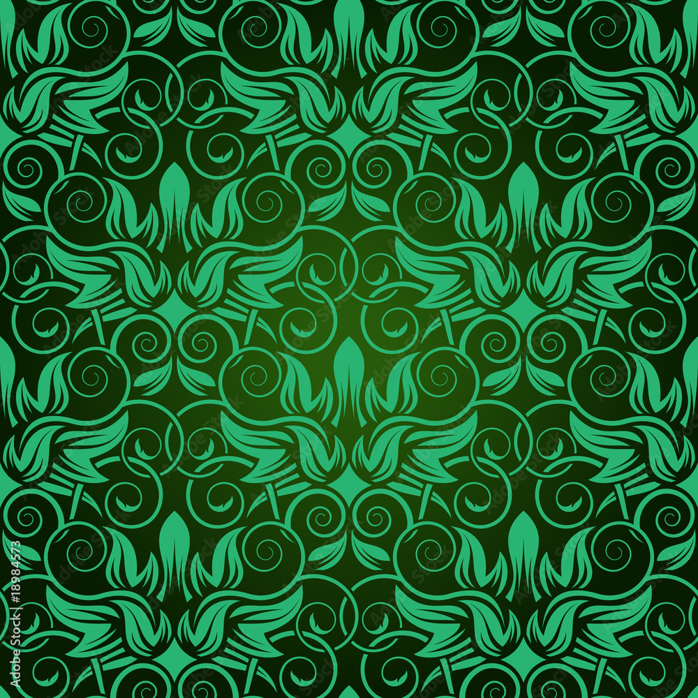 Green seamless wallpaper Green seamless wallpaper