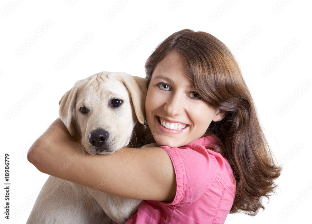 Girl and her best friend Girl and her best friend