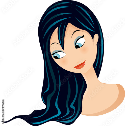 Beauty hairstyle