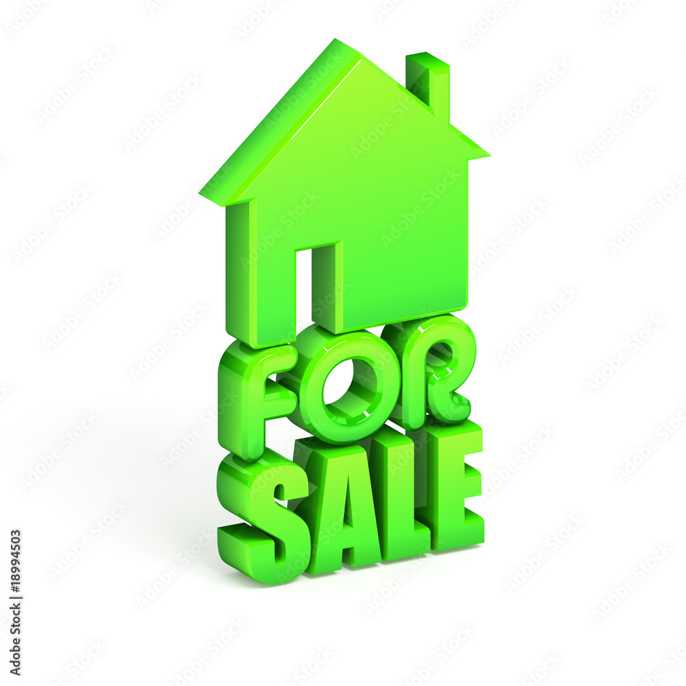 House for sale icon isolated on white House for sale icon isolated on white