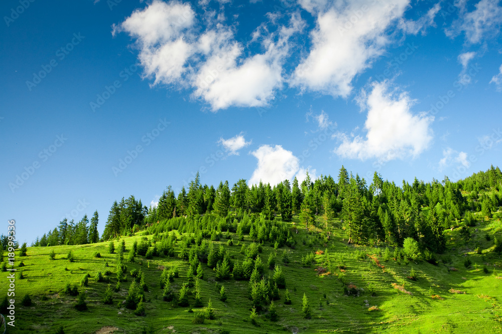 Obraz premium Beautiful mountain landscape