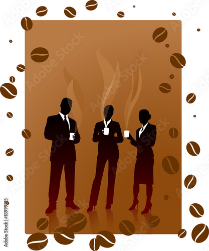 Business coffee break