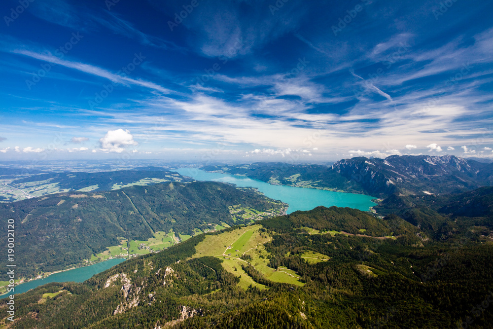 Mountain vacation at the lake in Austria