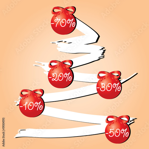 Sale tree red