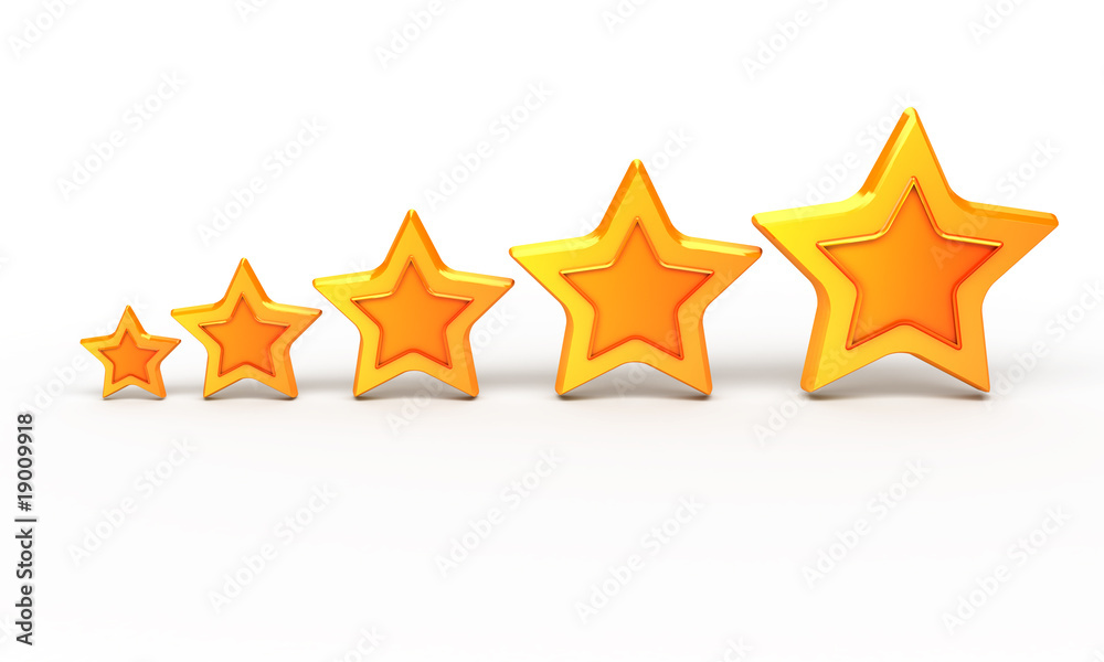 Gold stars for ranking