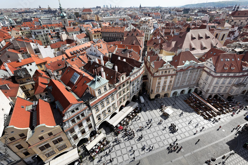 Prag, Altstädter Ring, Stadtansicht