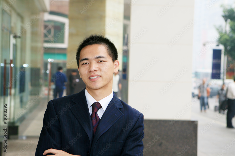 young asian businessman young asian businessman