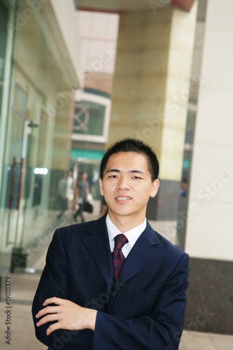 young asian businessman