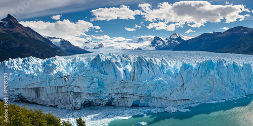 Lodowiec Perito Moreno, Patagonia, Argentyna - Panoramiczny widok