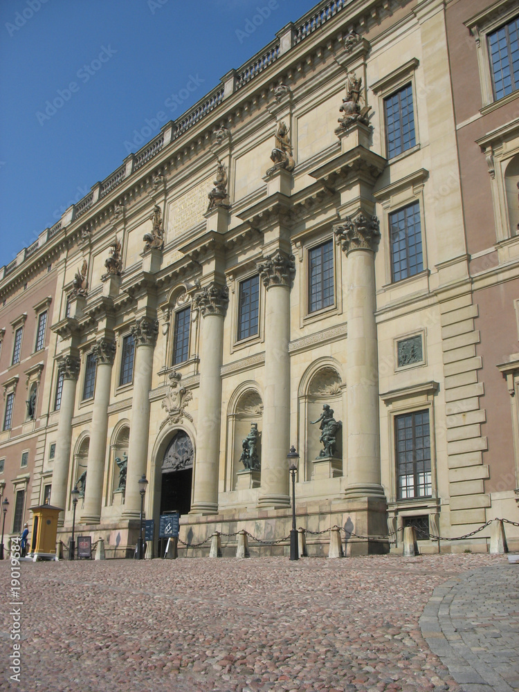 Royal castle in Stockholm