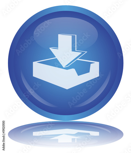 DOWNLOAD Web Button (Save - Internet - P2P - Free - Vector)