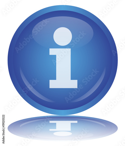 Info Button (i - Information - Sign - Help - Support - Vector)