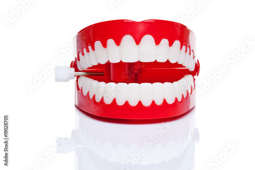 Bilde på lerret Chattering teeth