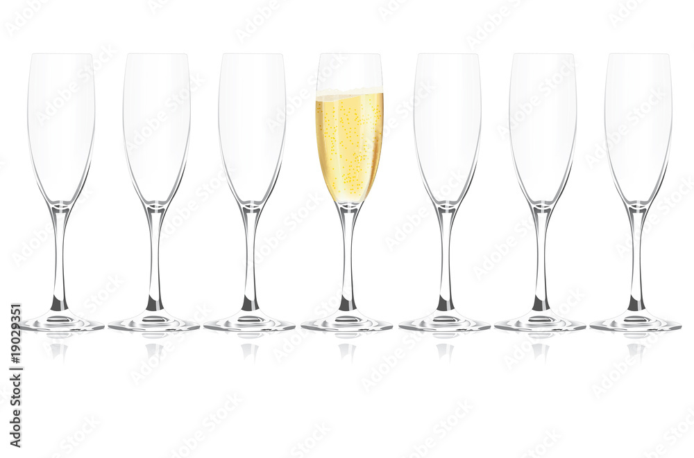 Obraz premium champagne