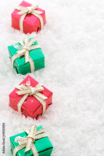 Gifts on the snow