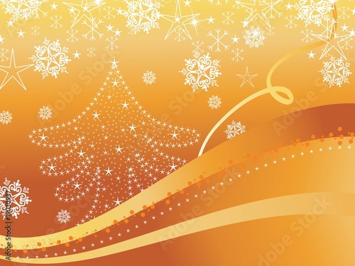 illustration for merry xmas background