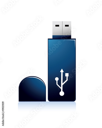flash drive vector