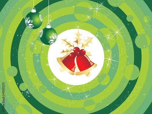 stylish pattern merry xmas background, illustration