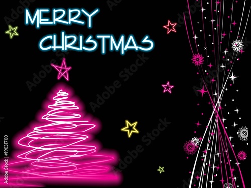 stylish pattern christmas background