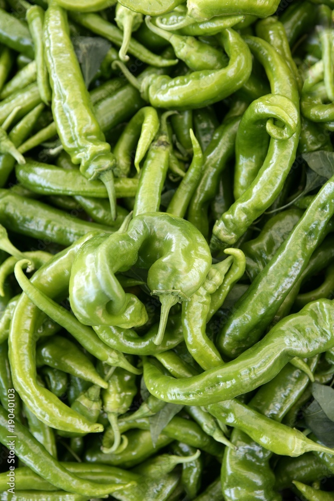 Green pepper texture in the marketplace Green pepper texture in the marketplace